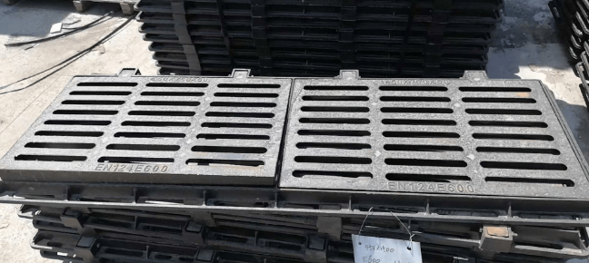 保定球墨铸铁连体双篦展示